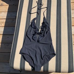 Black Zara Bathing Suit